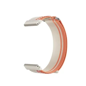 Haylou Watch Rs5 Braided Nylon+polyester Strap 22mm Starlight Orange