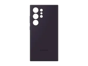 Samsung S24 Ultra Vegan Leather Case Dark Violet
